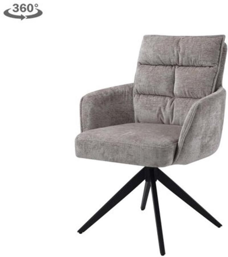 Tower Living Rosora Armstoel HZ6068-04 beige (draaibaar)