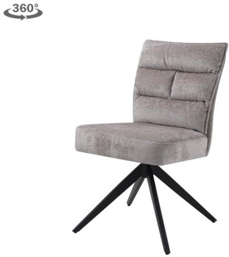 Tower Living Rosora Stoel HZ6068-04 beige (draaibaar)