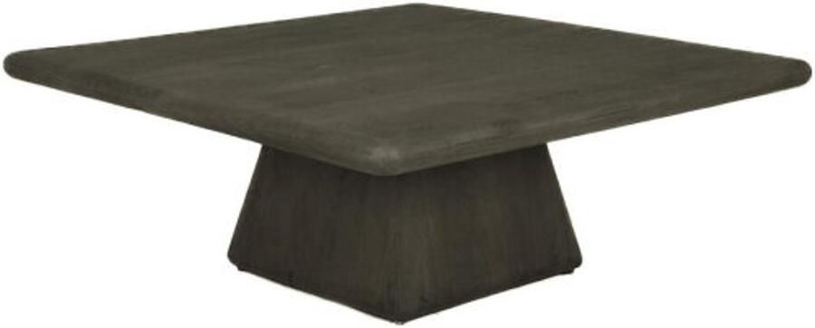 Tower Living Salontafel Asti vierkant mangohout 90x90 cm Olijfbruin