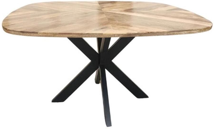 Tower Living Silvi Eetkamertafel naturel 130 cm
