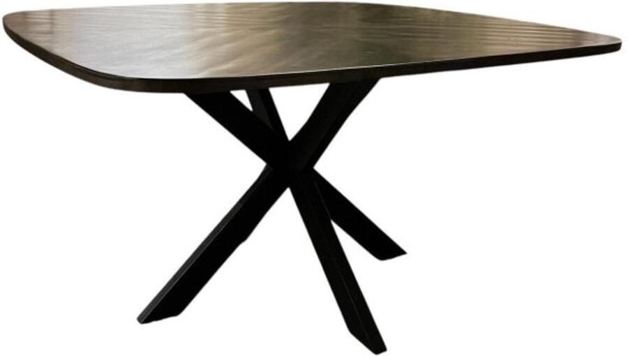 Tower Living Silvi Eetkamertafel olijfbruin 130 cm