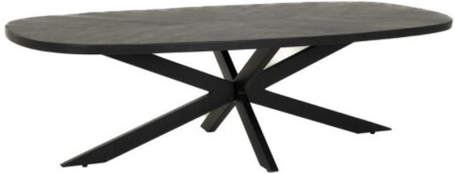 Tower Living Silvi Salontafel zwart 130 cm