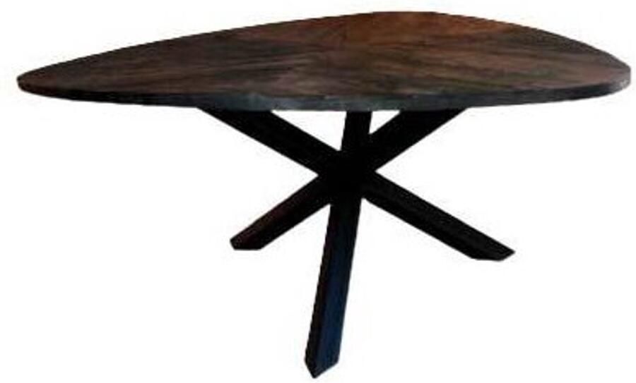 Tower Living Trivero Eetkamertafel zwart 150 cm