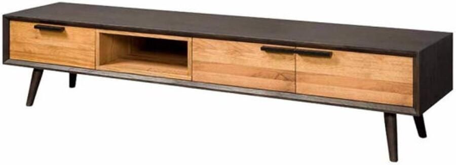 Tower Living Tv meubel Bresso 200 cm – Massief eiken met soft-close