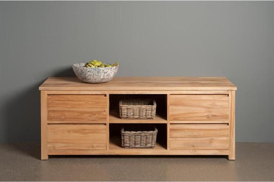 Tower Living Tv meubel Corona Teakhout 160 cm