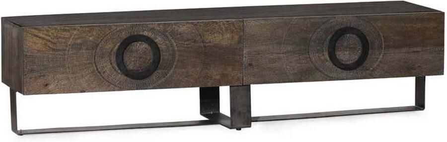 Tower Living tv meubel Padua 200x48x50 cm mangohout