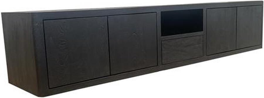 Tower Living tv meubel zwevend staand Tenna 200x45x40 cm mangohout