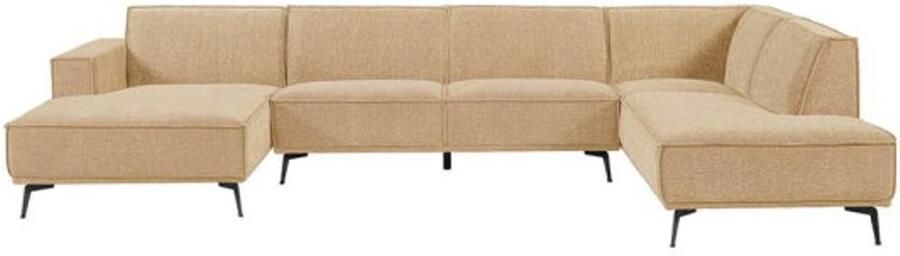 Tower Living U-bank Leeds Chaise L 2 5 Ottoman R City 120 Beige