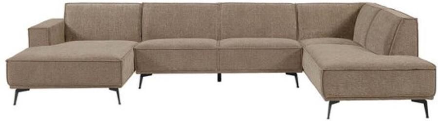 Tower Living U-bank Leeds Chaise L 2 5 Ottoman R City 453 Moss Grey