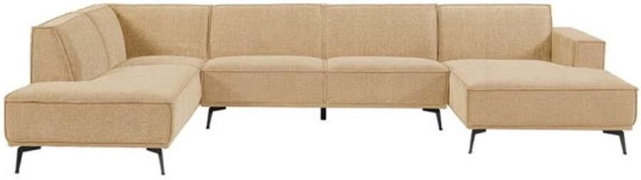 Tower Living U-bank Leeds Chaise R 2 5 Ottoman L City 120 Beige