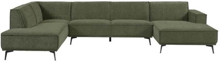 Tower Living U-bank Leeds Chaise R 2 5 Ottoman L City 355 Bottle Green