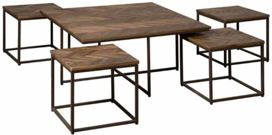 Tower Living Via Salontafel set vanaf 40 cm