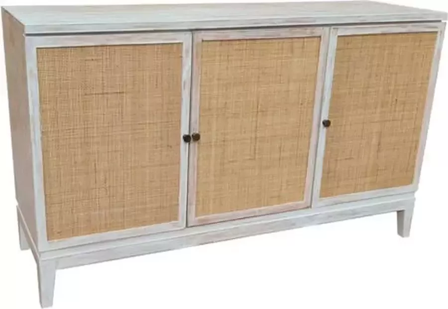 Tower Living vincenza dressoir mango hout whitewash 150 x 45 x 90 (h) cm