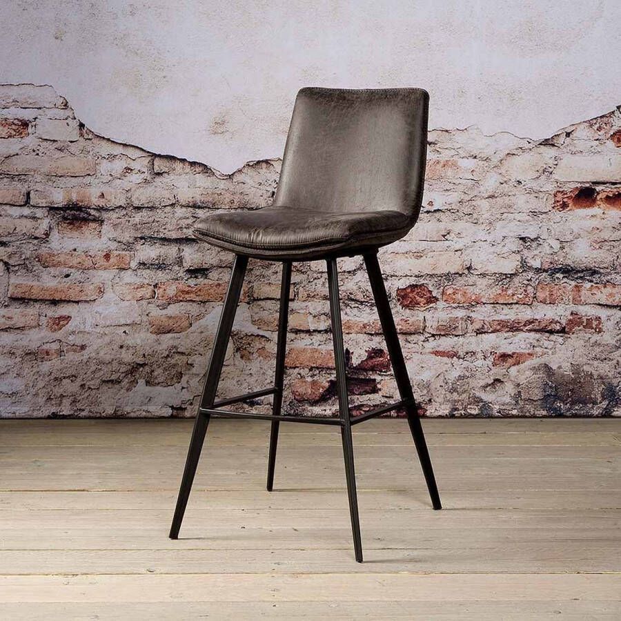 Towerliving Barkruk Pamplona Fabric T- Antraciet