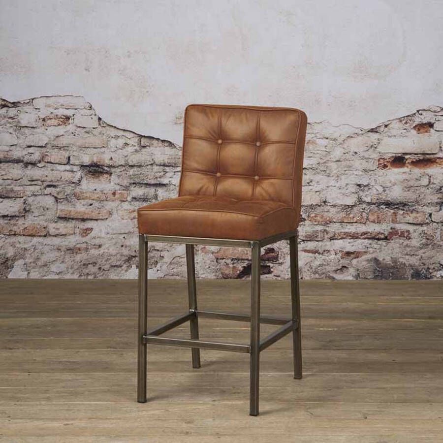 Towerliving Barkruk Vasco Fabric Amazon Cognac