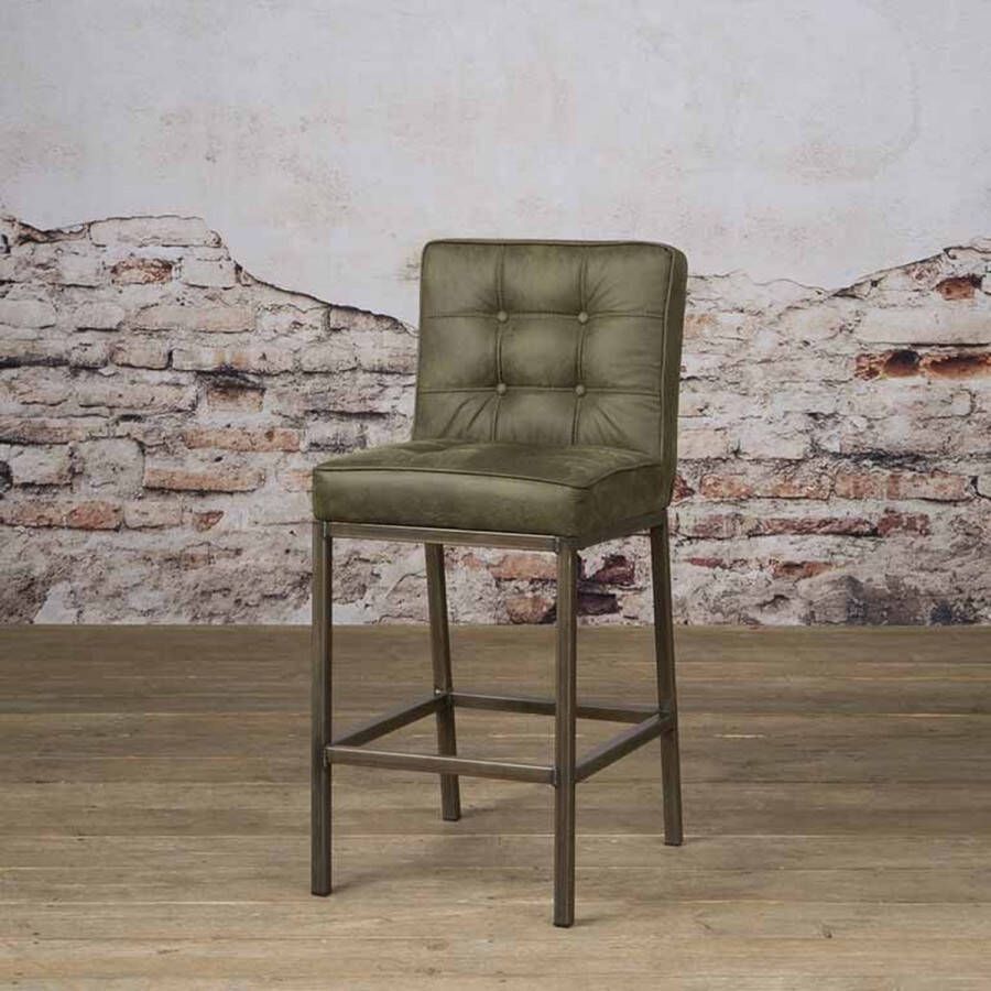 Towerliving Barkruk Vasco Fabric Amazon Groen