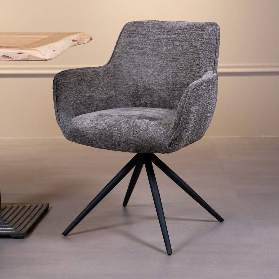 Towerliving Eetkamerstoel Fondo Grijs
