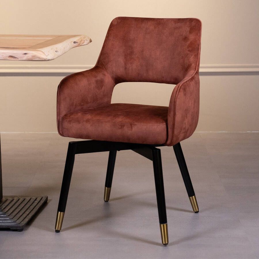 Towerliving Eetkamerstoel Lenno Koper