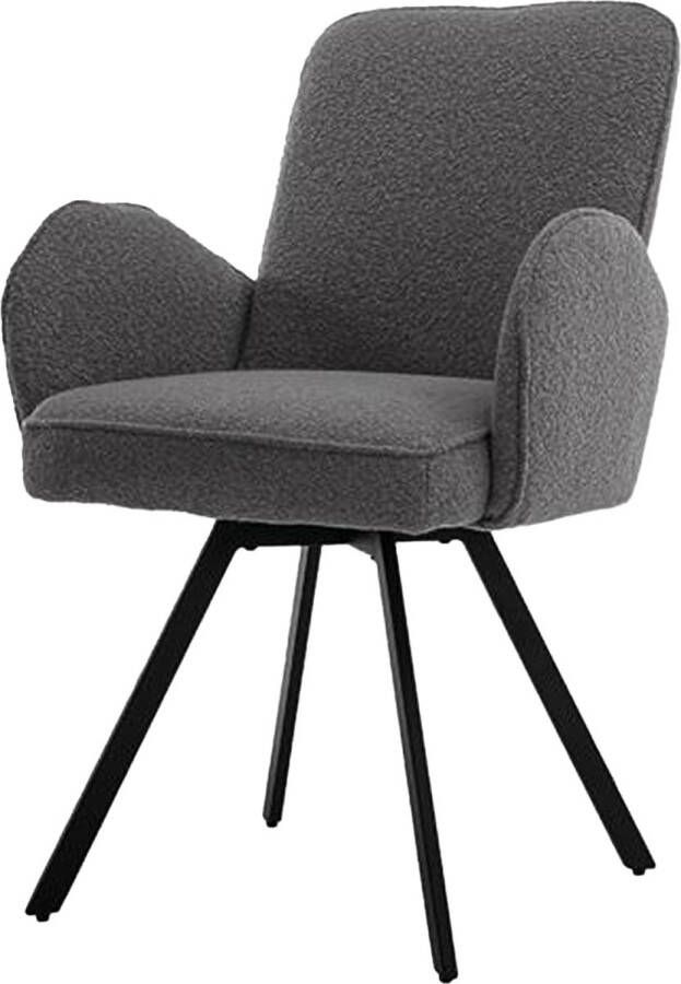 Towerliving Eetkamerstoel Livo Antraciet