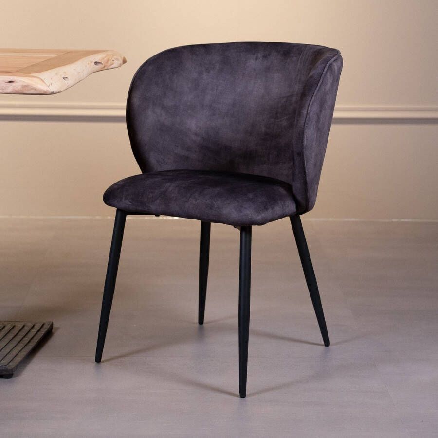 Towerliving Eetkamerstoel Perano Grijs