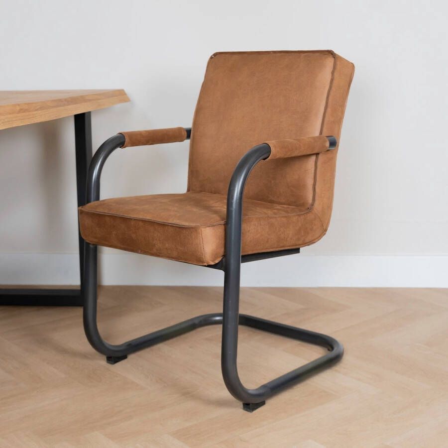 Towerliving Eetkamerstoel Volano Cognac