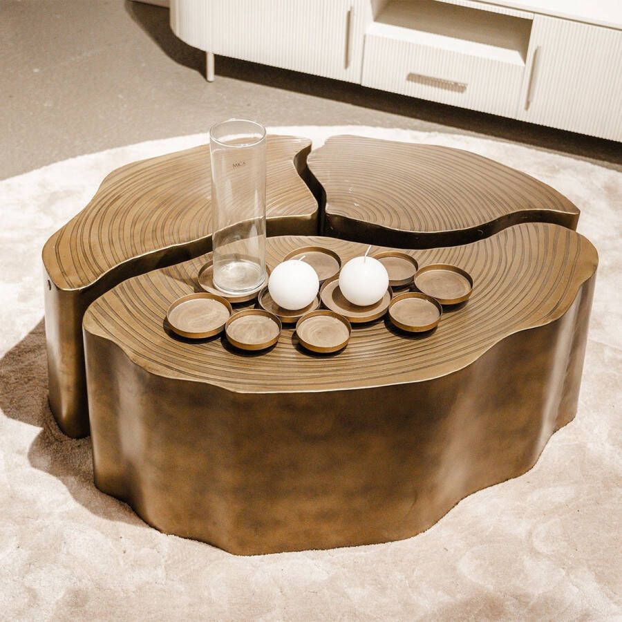 Towerliving Salontafel Renew Brons Metaal