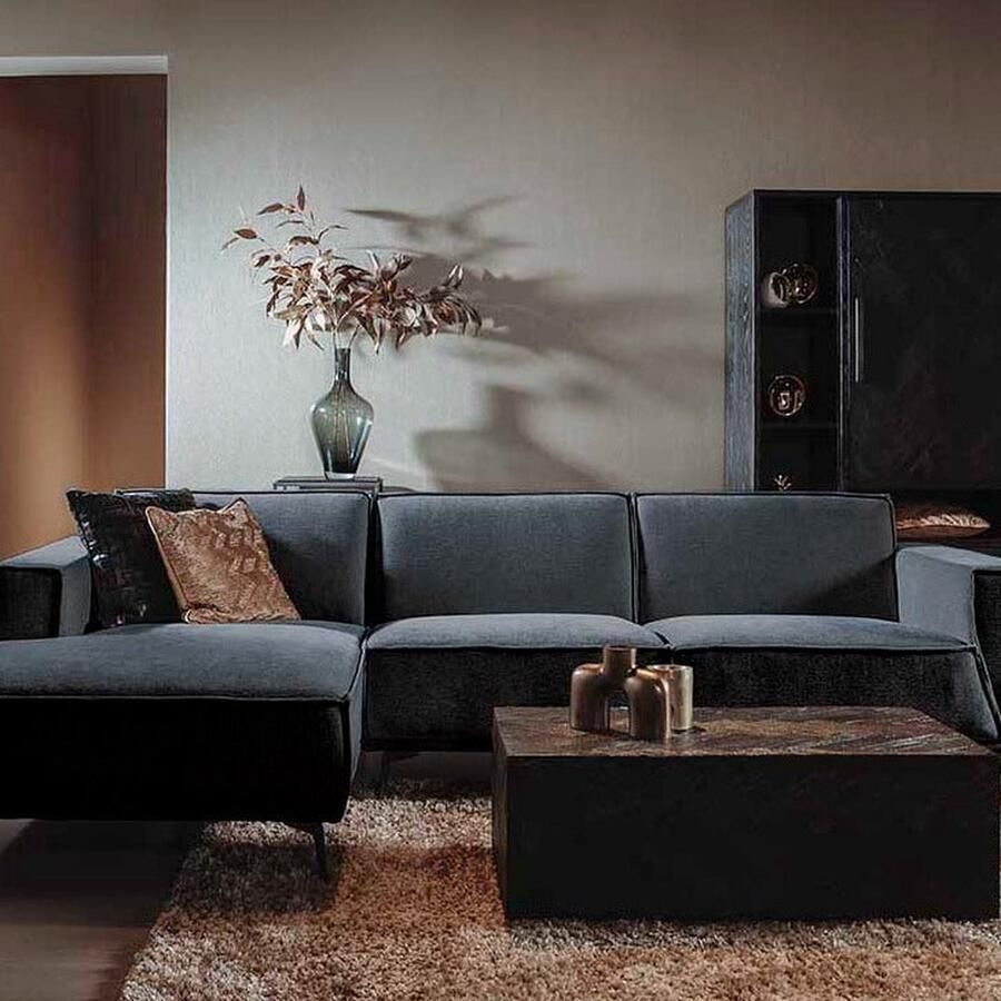 Towerliving. Hoekbank Leeds Donkerblauw - Foto 2