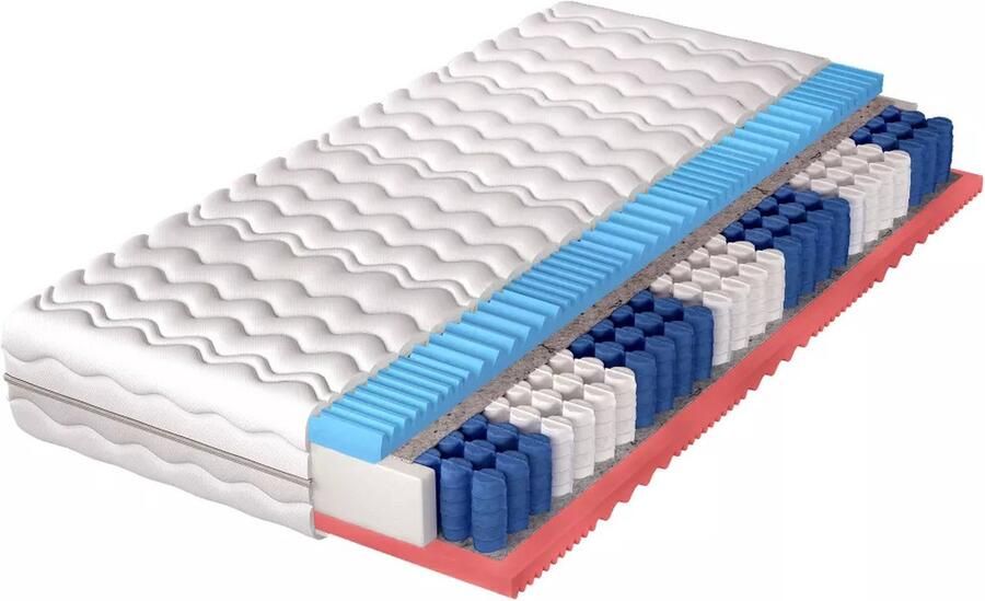 Trea Mobler Trae Mobler Hardes 160 x 200 cm Dubbelzijdig Pocketvering Matras