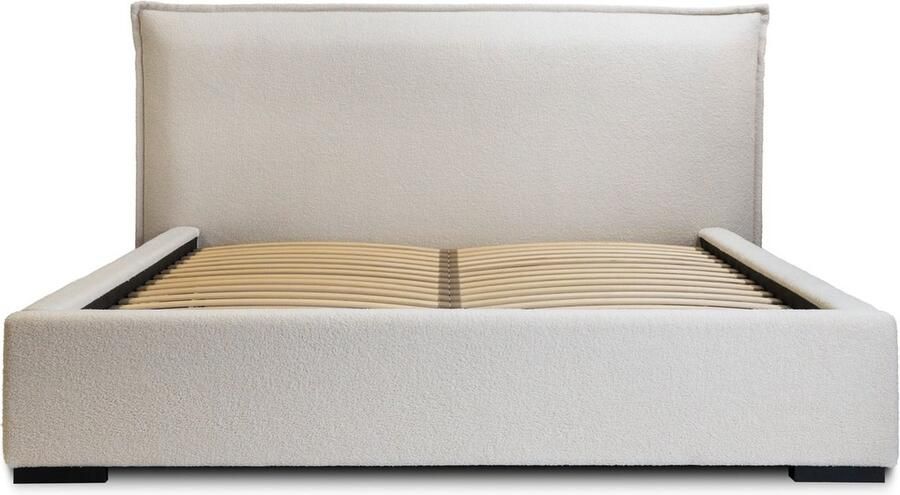 Trea Mobler Trae Mobler Nevada 160 x 200 cm Bed Beige Bouclé