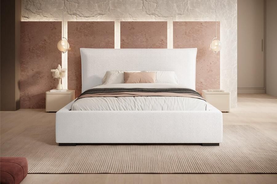 Trea Mobler Trae Mobler Nevada 160 x 200 cm Bed Naturel Bouclé