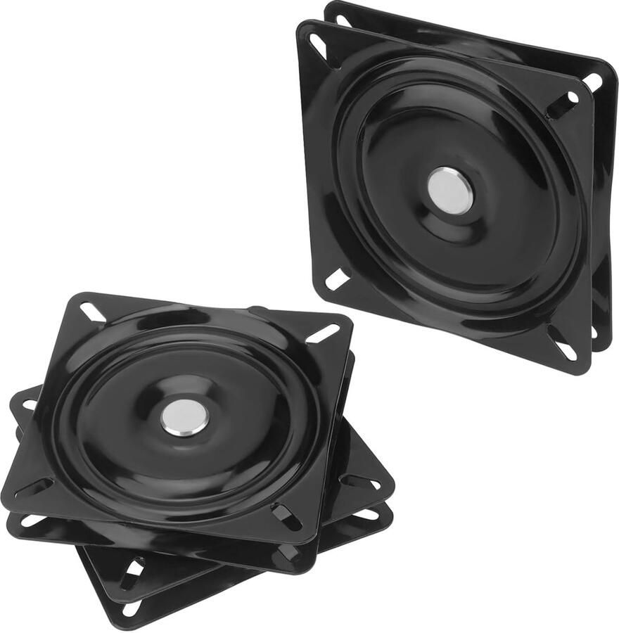 Trankielo Draaibare basis voor barkrukken en bureaustoelen – 360 graden rotatie – Sterk koudgewalst staal