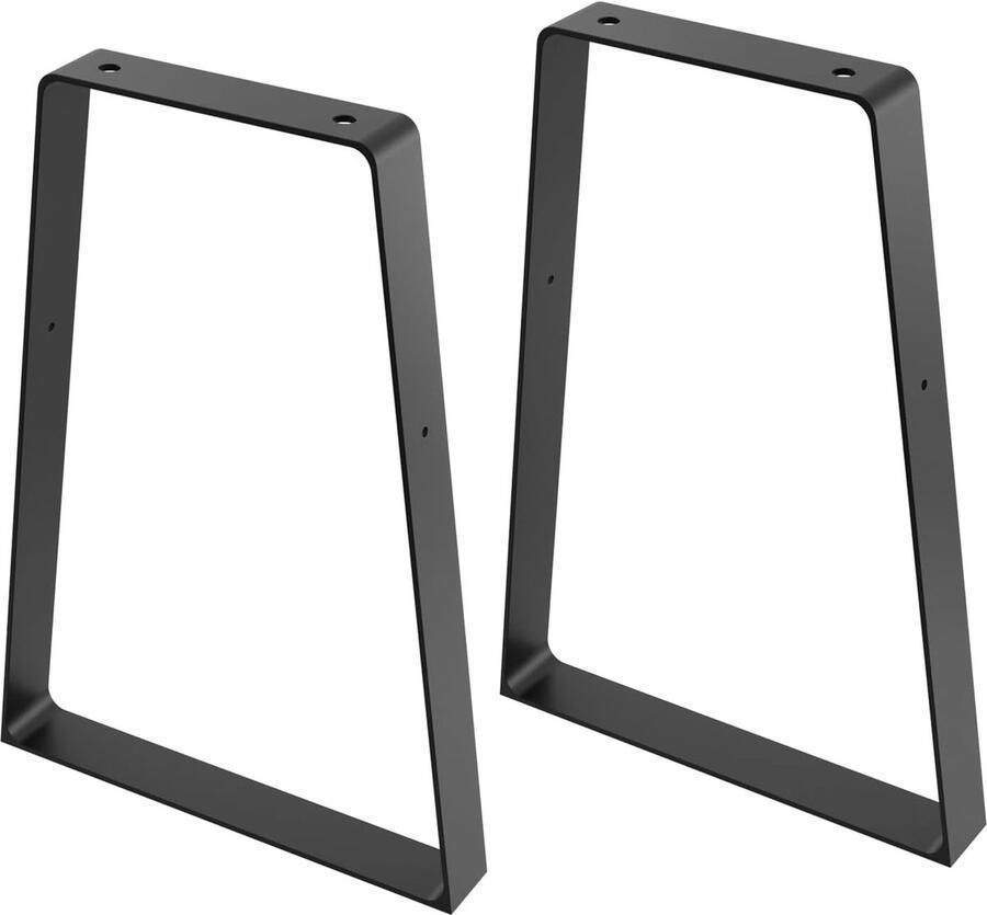 Trankielo Moderne en Stabiele Tafelpoten van Metaal 2 Stuks Hoogte: 40cm voor Doe-Het-Zelf Meubelprojecten