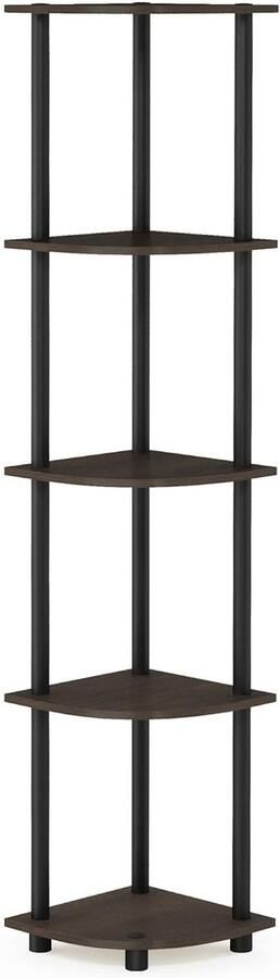 Trankielo Multifunctioneel Hoekrek – 5 Planken – Ruimtebesparend – Duurzaam – Stijlvol Design