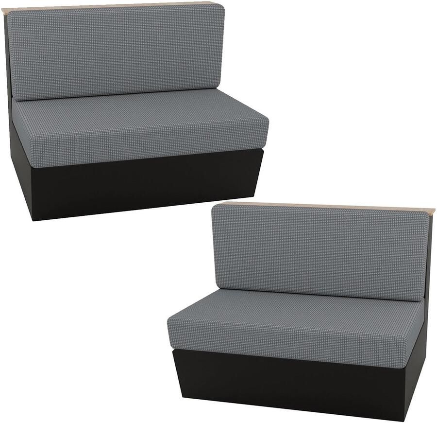 Trankielo Set van 2 Stoelhoezen voor Caravans – Beschermende Krukhoes – Duurzaam en Onderhoudsvriendelijk – Universele Maat