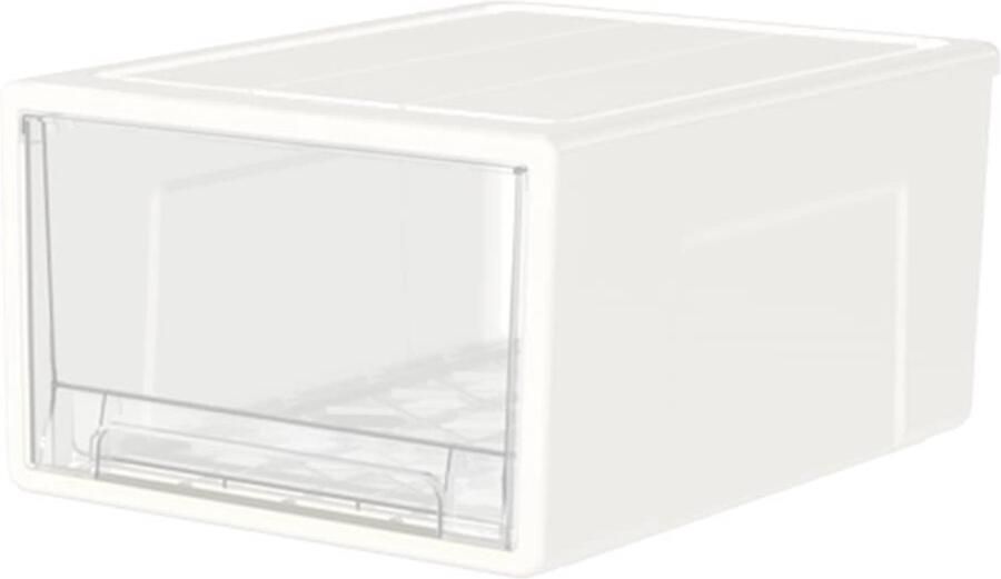 Trankielo Veelzijdige Transparante Ladekast Organisator 90L Capaciteit Ideaal voor Thuis en Kantoor