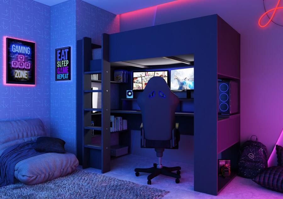 Trasman Hoogslaper 5055 met matras 90x200