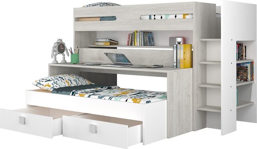 Trasman Spectra Hoogslaper Wit Cascina