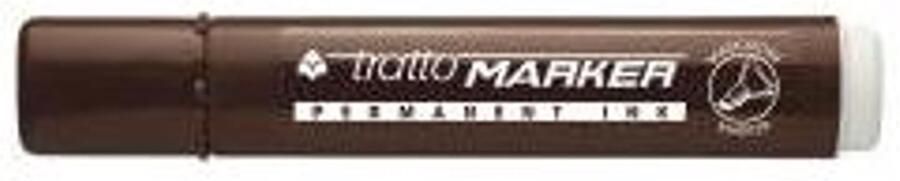 Tratto Marker permanente marker Beitelvormige punt Bruin 12 stuk(s)