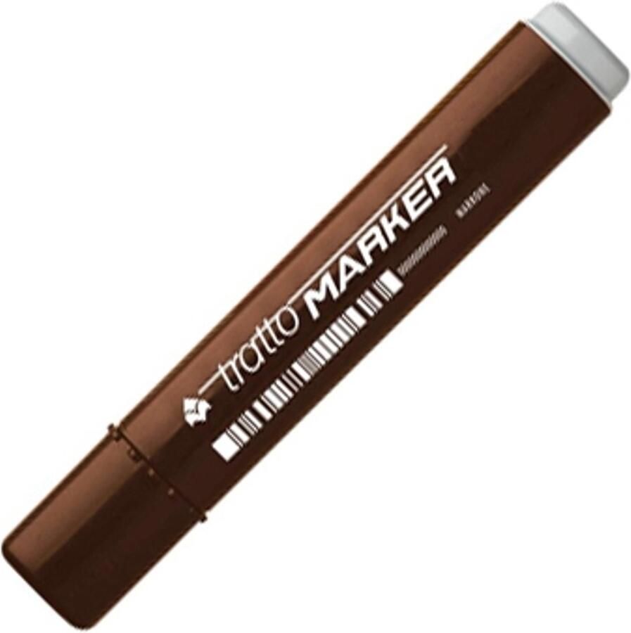 Tratto Marker permanente marker Kogelpunt Bruin 12 stuk(s)