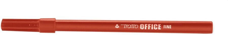 Tratto Office Fine viltstift Rood 12 stuk(s)