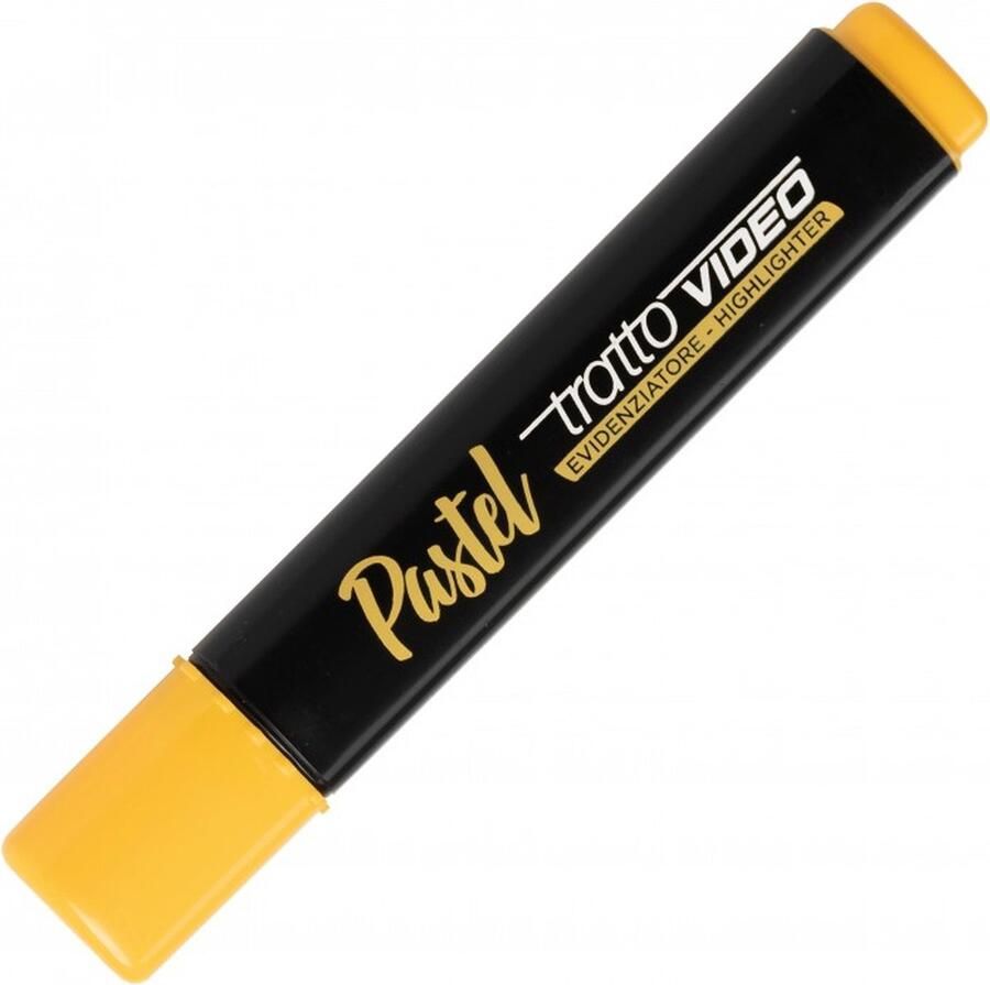 Tratto Video Pastel Droge pastel Zwart Oranje 12 stuk(s)