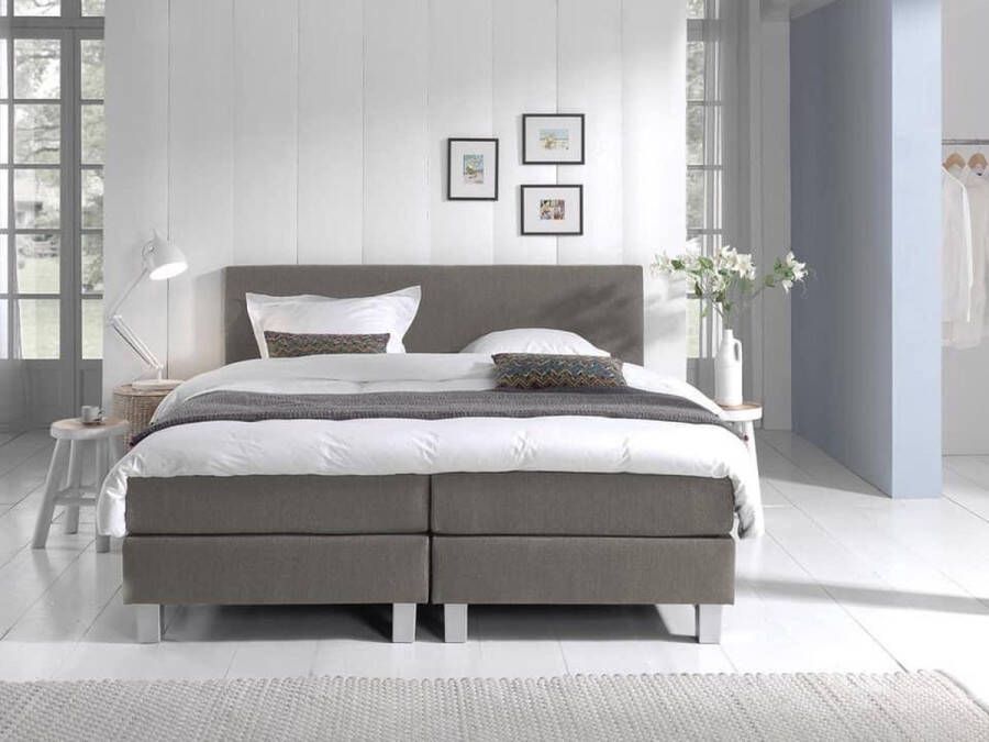 Trend discounter Boxspring Basic 140 x 200 incl pocketmatras 350 + topmatras