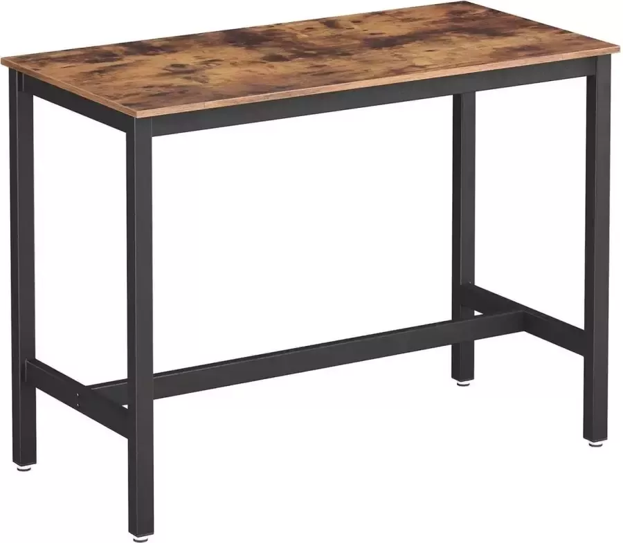 Trend24 Bar tafel Bar tafel industrieel Bartafel Rustiek bruin