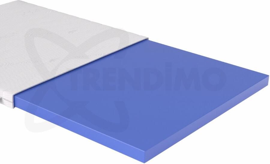 Trendimo 140x200 Topper Orthopedisch HR Koudschuim 9cm Topmatras Bamboo Afritsbaar Wasbaar Tijk Anti-allergisch Topdek Stevig