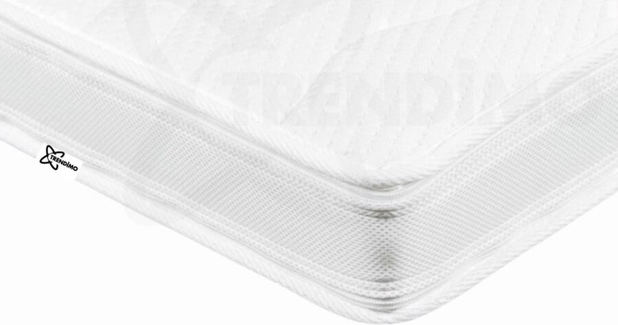 Trendimo DUO TOPPER MATRAS Orthopedisch Luxe Topper Koudschuim 120x200 Bamboo Tijk Extra Ventilerend - Foto 2