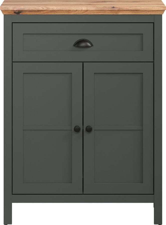 Trendmeubel Bijzetkast Stanton 77 x 39 x 102 cm Evoke Oak-design - Foto 2