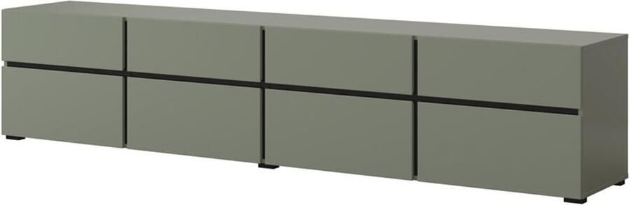 Trendmeubel TV-Meubel Cain Groen 225cm