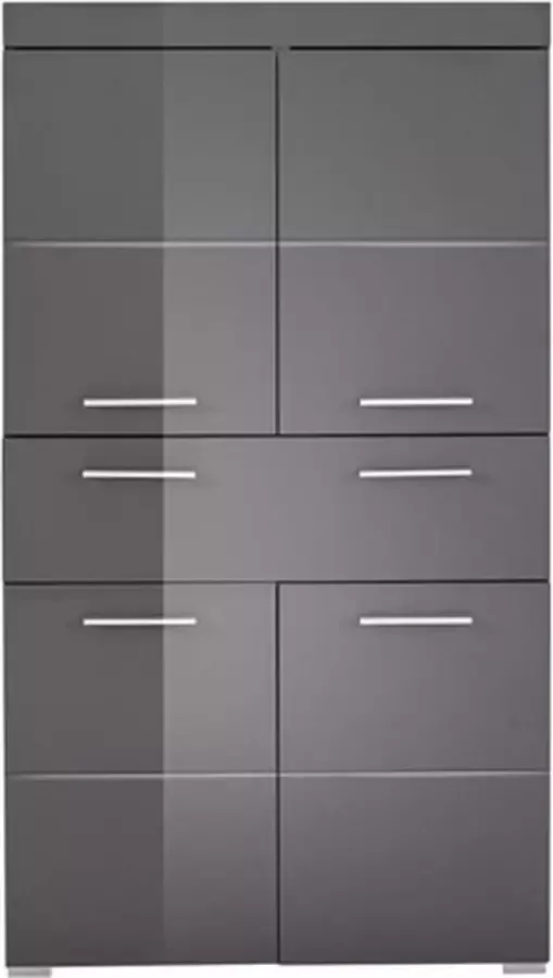 Trendteam smart living badkamerkast A? 73 x 132 x 31 cm kopus met schuiflade en veel opbergruimte 73 x 132 x 31 cm eiken met knoesten - Foto 4