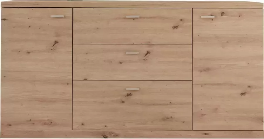 Trendteam Echo dressoir 2 deuren 3 laden eiken decor