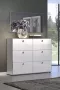 Trendteam smart living Infinity Highboard wit hoogglans gelakt 147 x 113 x 37 cm - Thumbnail 2